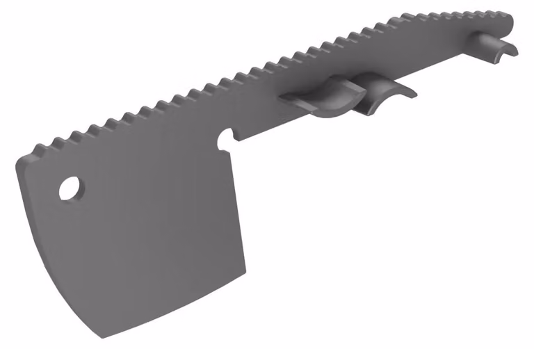 Tappo terminale ARELUX PRF151, colore argento, senza foro