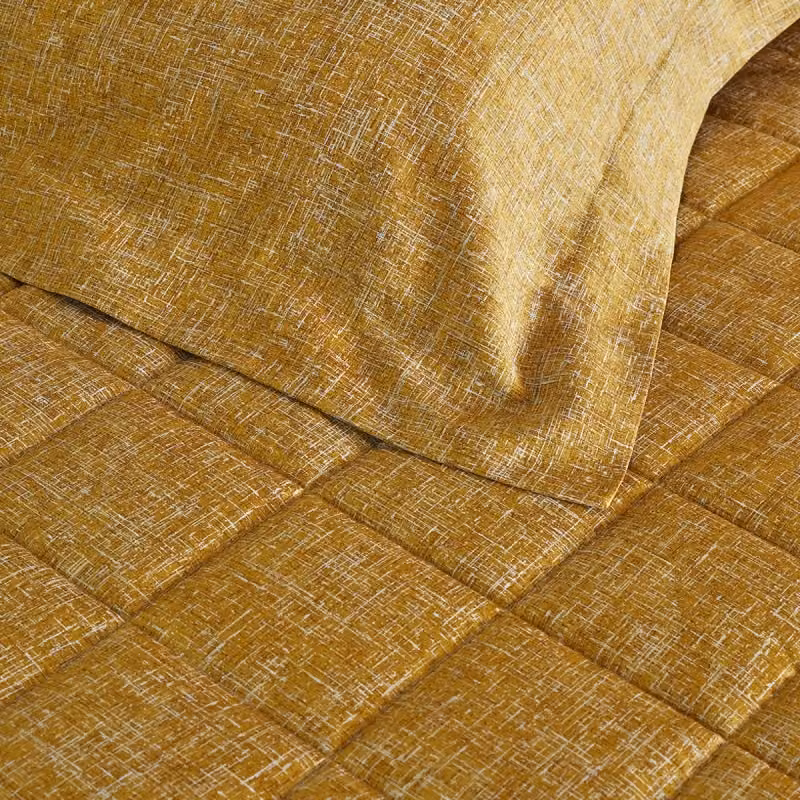 BACO Coppia Federe - Taglia: 65x65,Colore: BACO - SENAPE