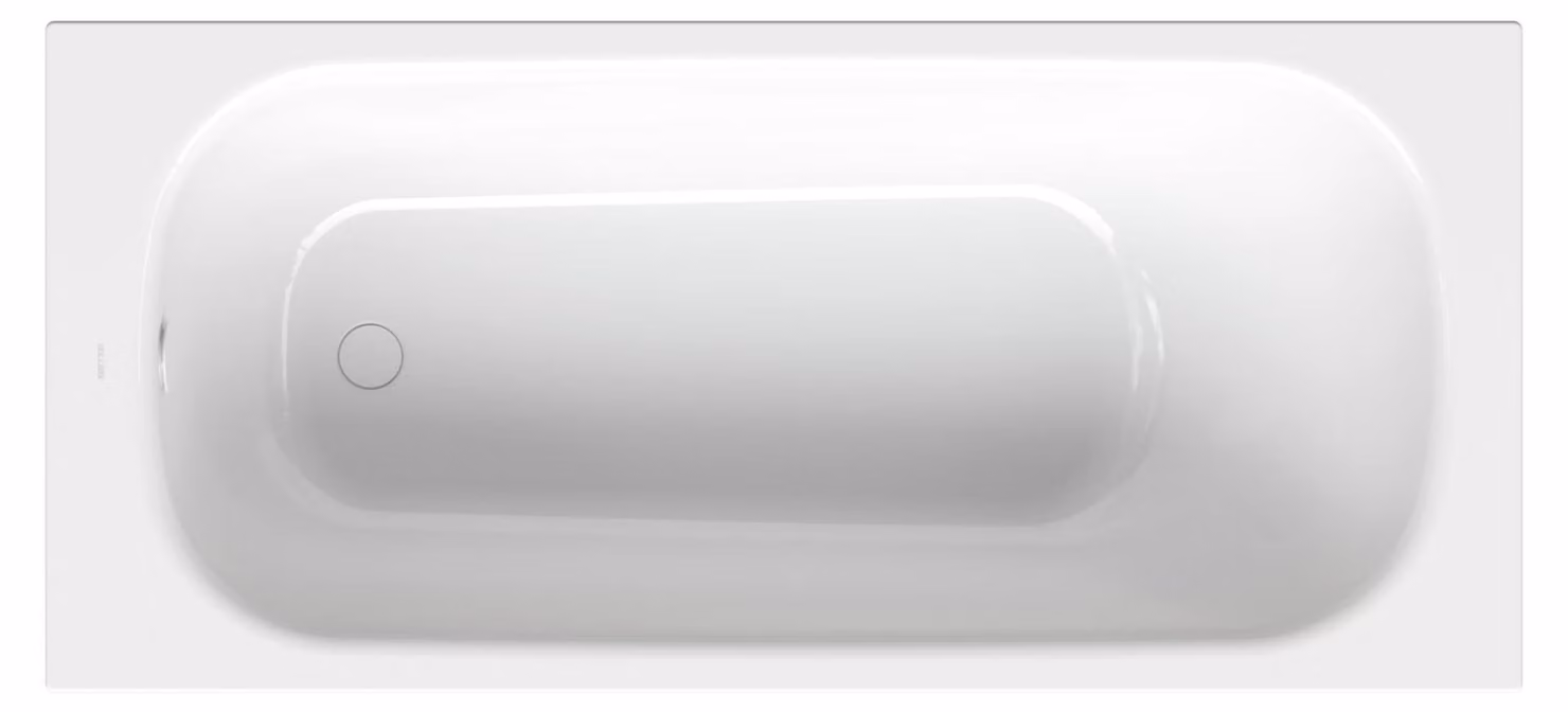 BetteClassic Baignoires rectangulaires, installation, 1 place, combinaison bain-douche, 1650x750x450mm, 1265-000, 1265-000