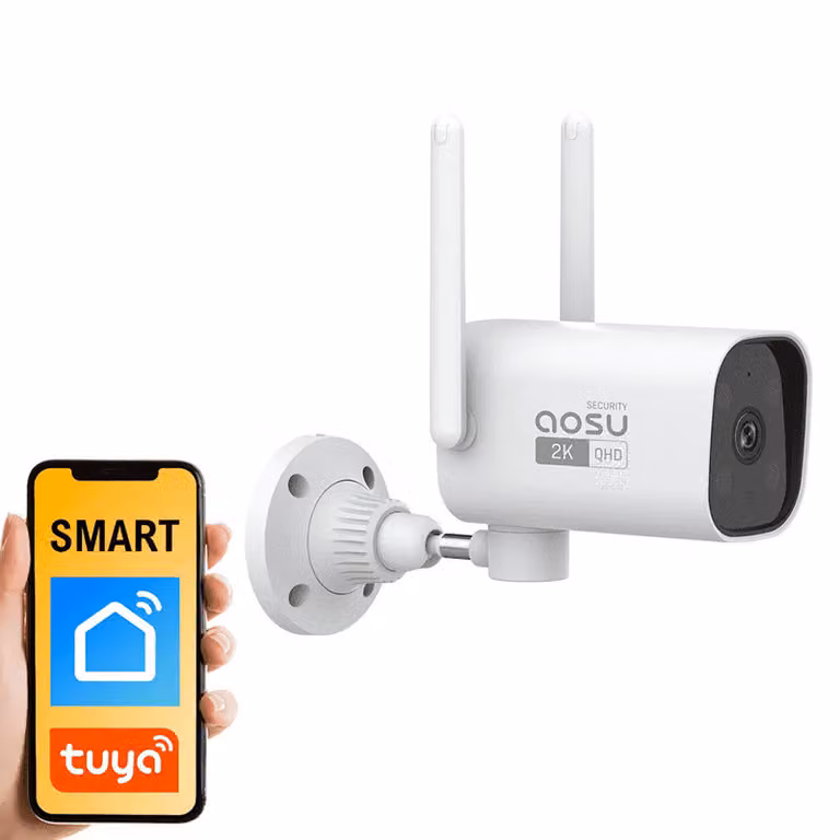 Telecamera da esterno Tuya Aosu SL-C4L Monitoraggio dei pedoni Sistemi di sicurezza avanzati