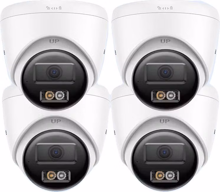 Telecamera IP di sicurezza, 6MP ad alta risoluzione, audio bidirezionale, impermeabile