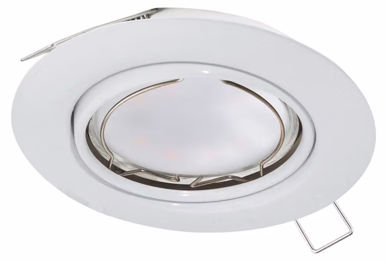 GU10 LED da incasso PENETO bianco max. 1X5W orientabile