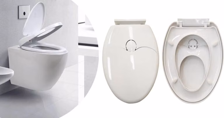 Sedile WC con riduttore integrato