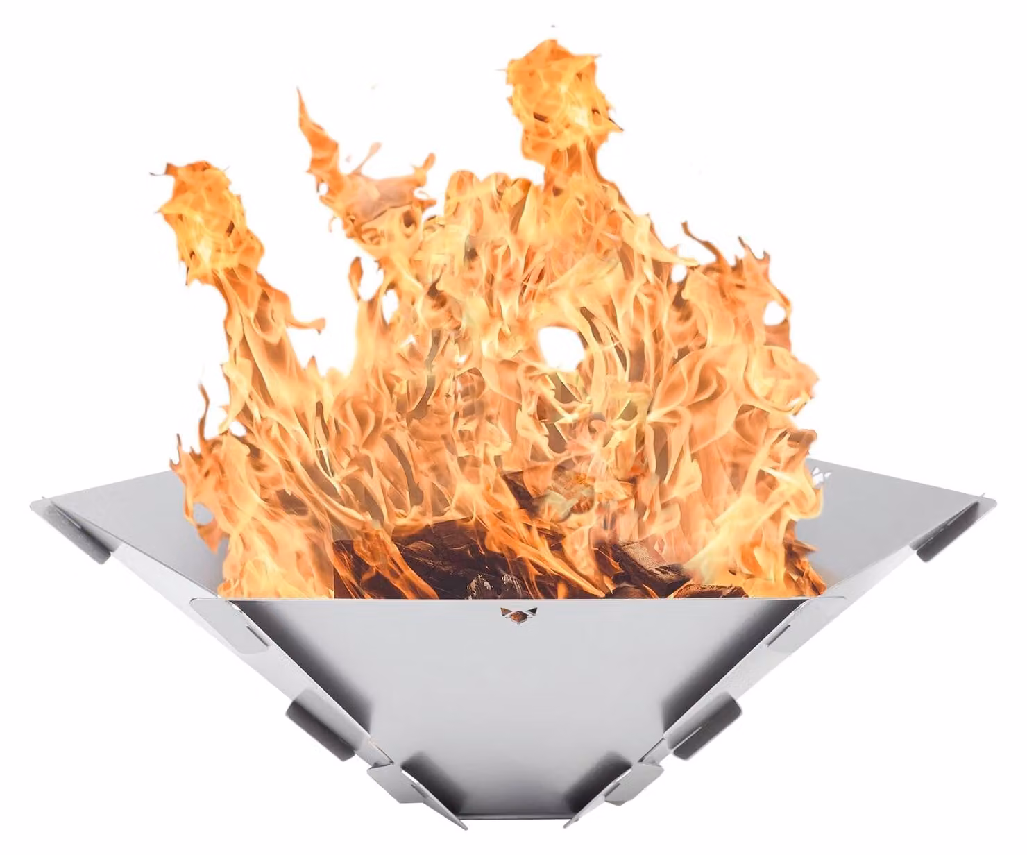 Braciere da tavolo - Insteeksysteem - Acciaio inox - 32 x 26 x 1,9 cm smontato - Per giardino e campeggio