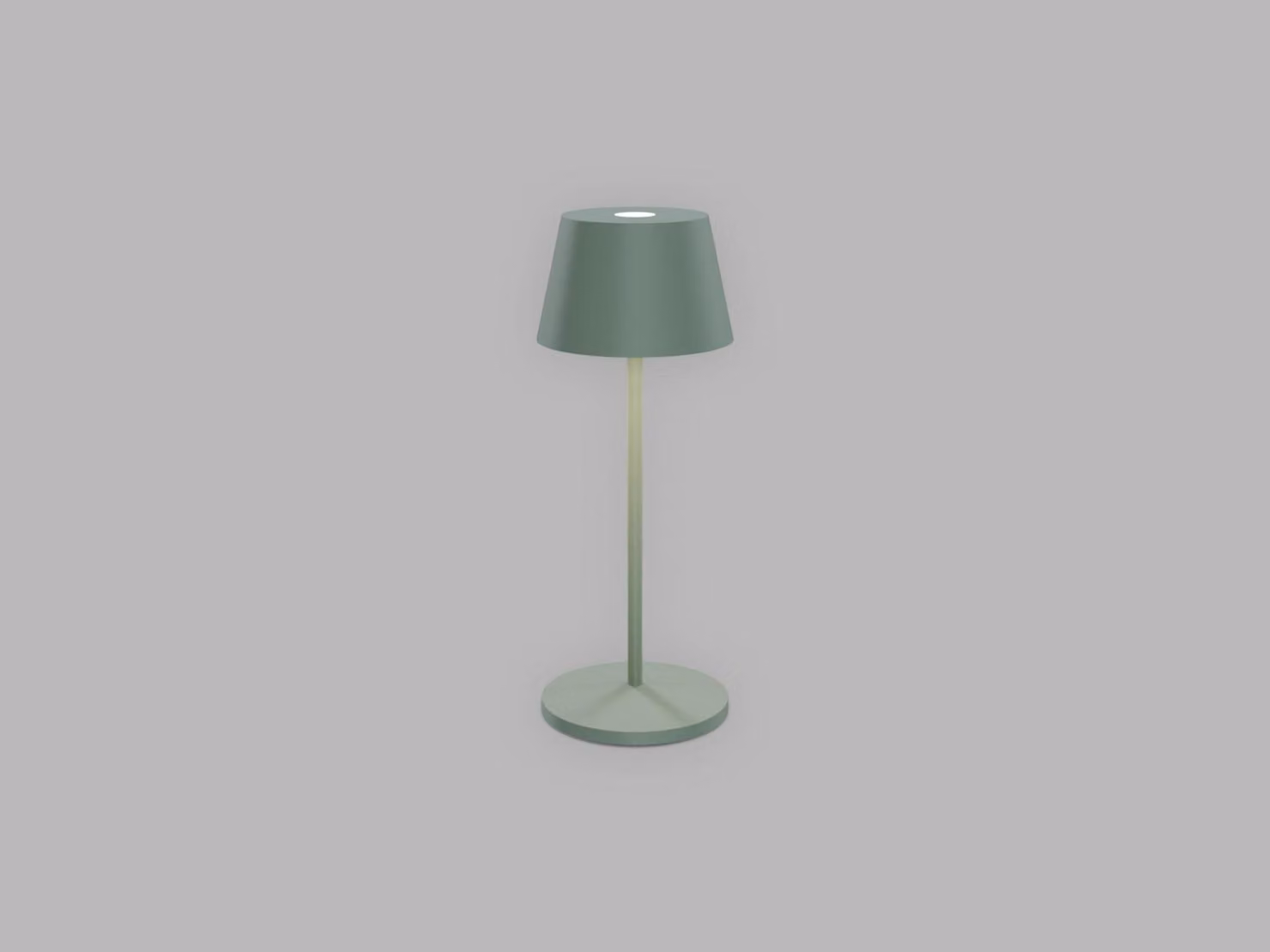 LED2 A1325529 Lampada da tavolo da esterno ROXY MINI, GRN 2W dimmerabile 2200K/3000K verde
