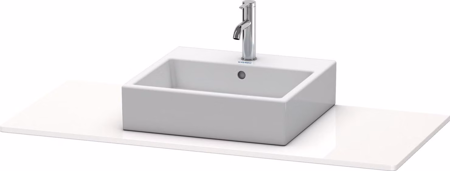 Console Duravit XSquare, 1 découpe, 1200x16x550mm, XS060F01818, XS060F01818