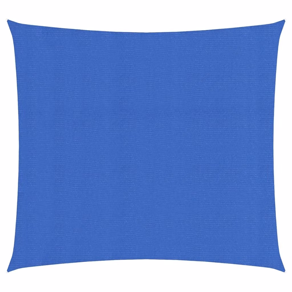 The Living Store Tenda da sole 160 g/m² Blu 2,5x2,5 m HDPE