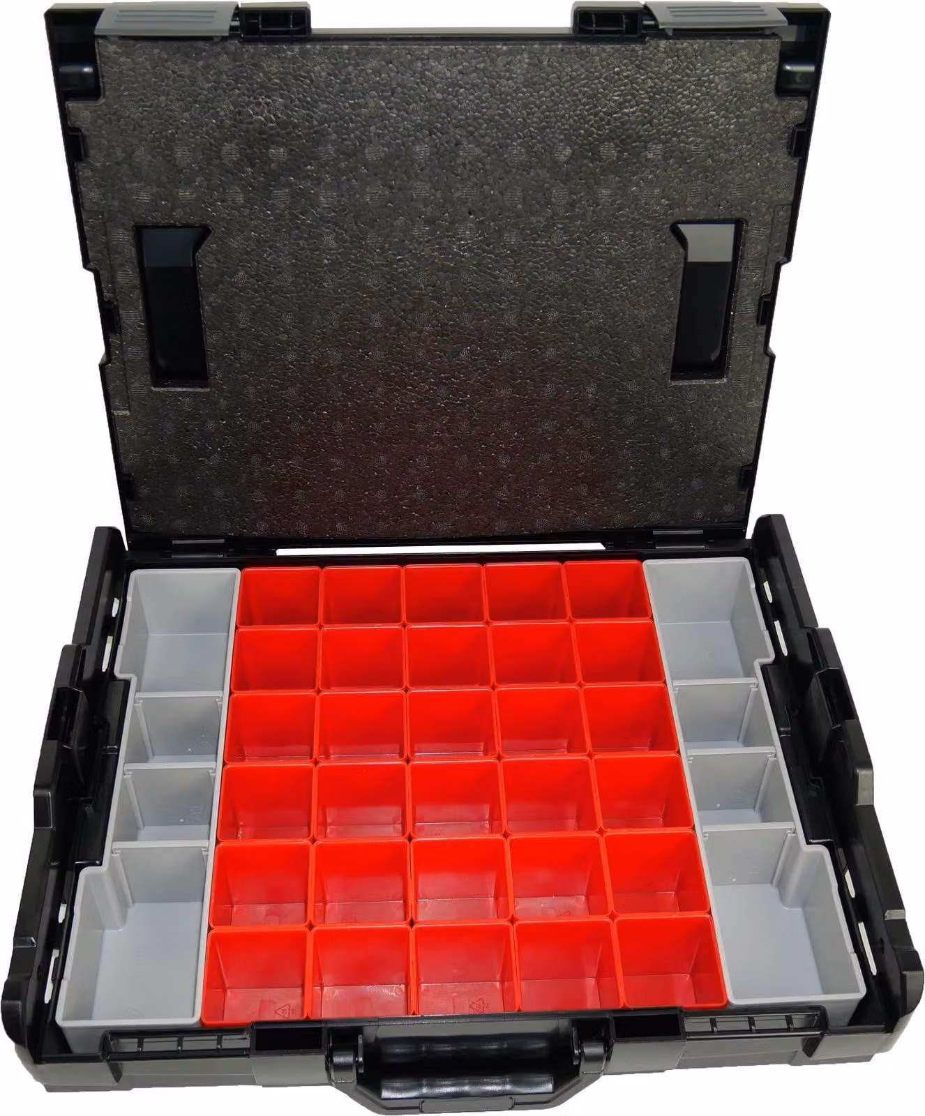 BS Systems L-Boxx 102 nero incl. set di scatole da incasso 32 pz.