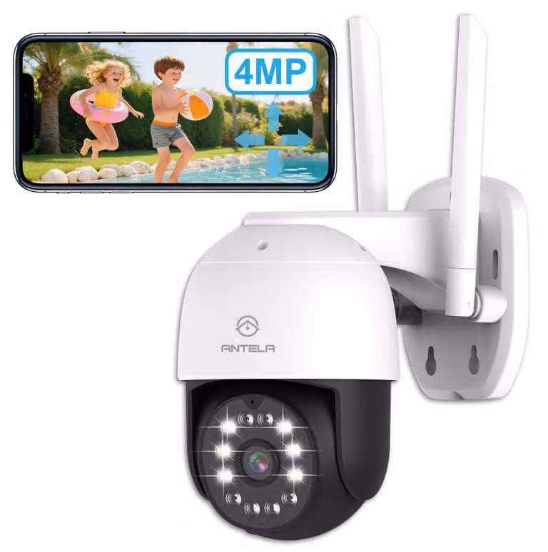Telecamera di sicurezza da esterno da 4 megapixel