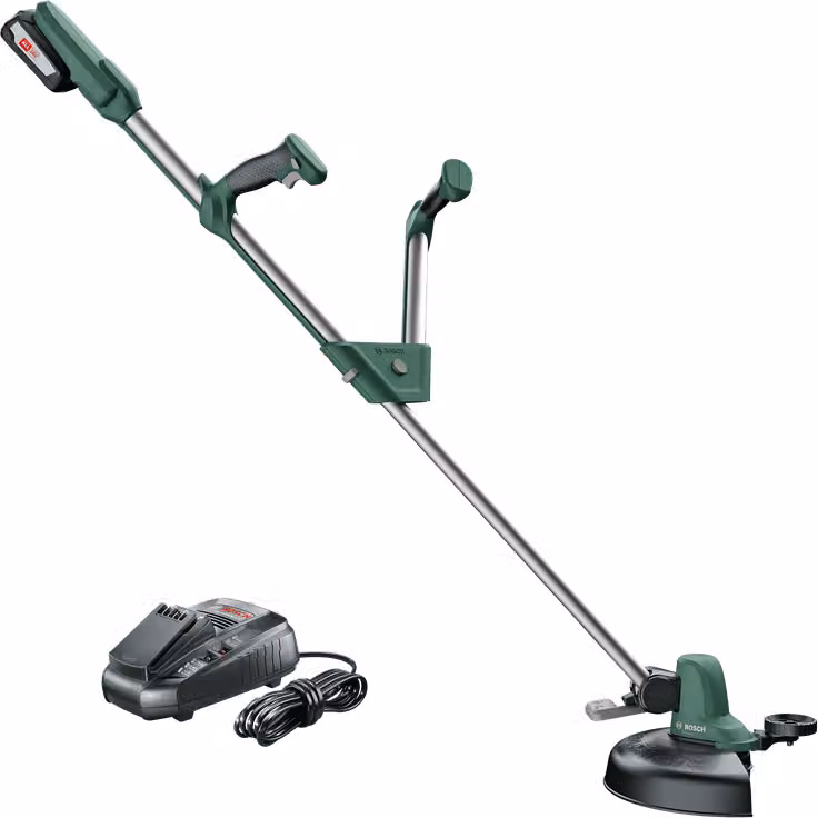 Bosch Casa e giardino UniversalGrassCut 18V-26 tagliaerba a batteria con batteria ricaricabile 18 V 2,5 Ah Larghezza di taglio (max.): 26 mm (06008C1E03)