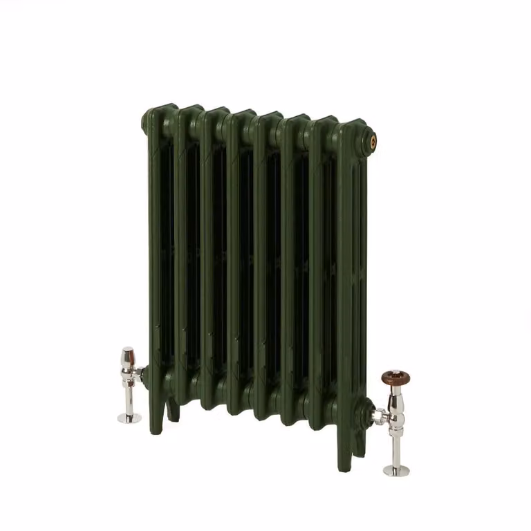 Radiatore Tradizionale in Ghisa a 3 Colonne Alto 560mm - Finitura Verde - Mercury