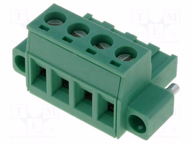 1 x Barra di connessione disattivabile, connettore da 5,08 mm, diritto, numero di poli: 4, 250V, MSTB 2,5/ 4-STF-5,08, 1 pezzo