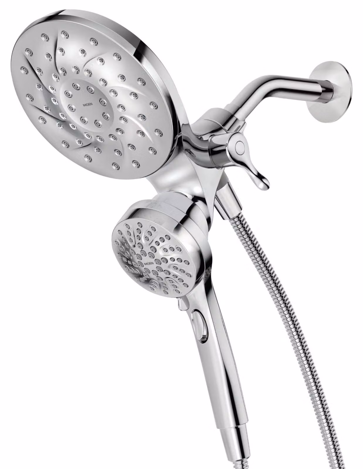 Doccia/soffione 2-in-1, Magnetix, cromato, 2,5 GPM