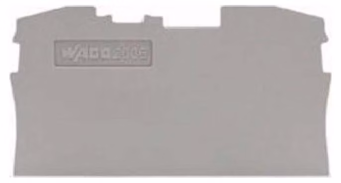 WAGO GmbH & Co. KG Piastra terminale e intermedia 2006-1291