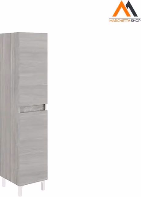 COLONNA PER BAGNO 'LISBONA' rovere grigio