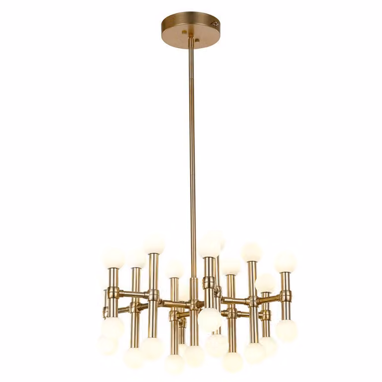 Italux Giovanna Lampadario LED moderno marrone MX16009008-25A B