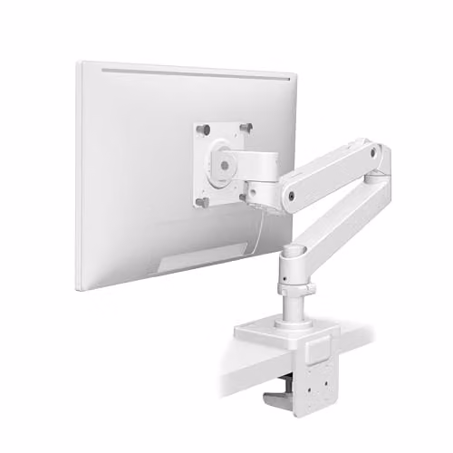 Ergotron – Braccio per monitor LX Pro Premium aggiornato, supporto da tavolo per monitor singolo – adatto a monitor piatti curvi ultrawide per computer fino a 34 pollici, da 1,8 a 10 kg, VESA 75 x 75