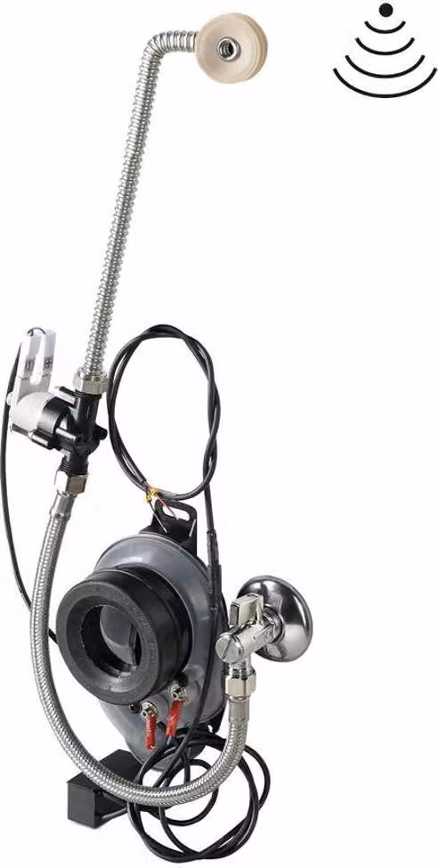 Unità di risciacquo a infrarossi per orinatoi 6V DC, acciaio inox