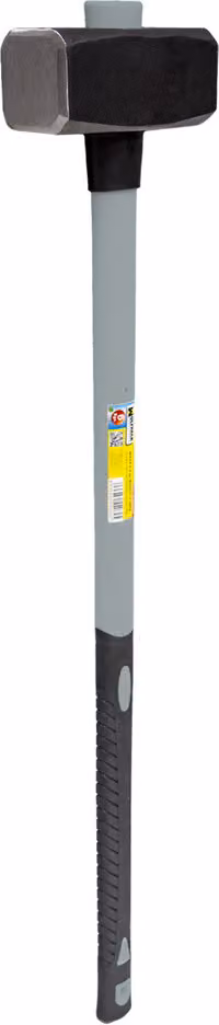 Mazza con manico in fibra di vetro da 3 kg.