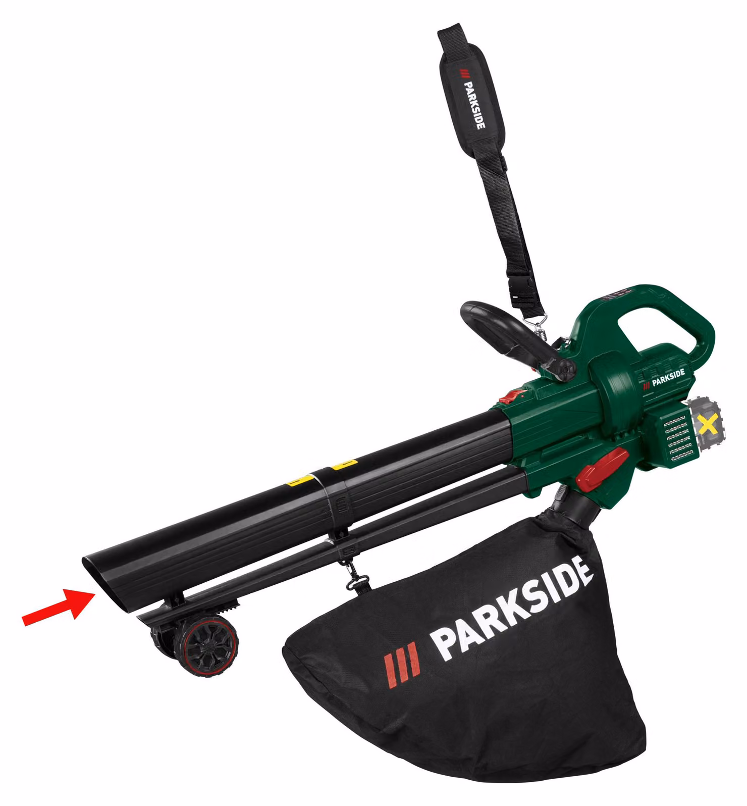 PARKSIDE® Aspiratore/soffiatore a batteria da 40 V "PALSB A1", senza batteria – senza caricabatterie