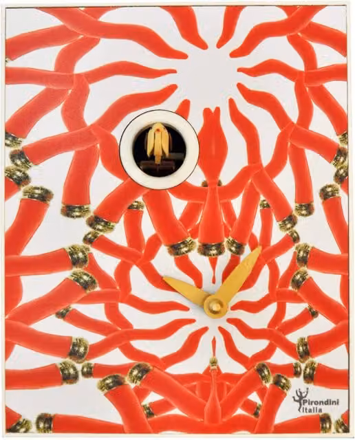 Orologio a Cucù da Parete 16,5x20x10cm Pirondini Italia D'Apres David