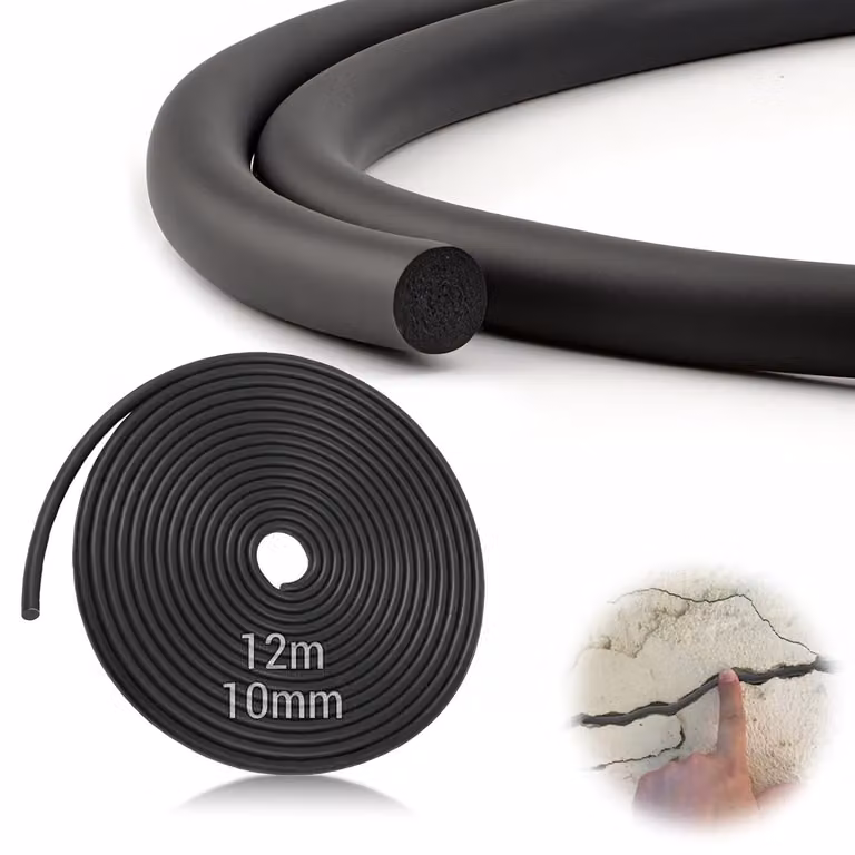 Sigillante per giunti, 12 metri, 10 mm, per finestre, isolamento