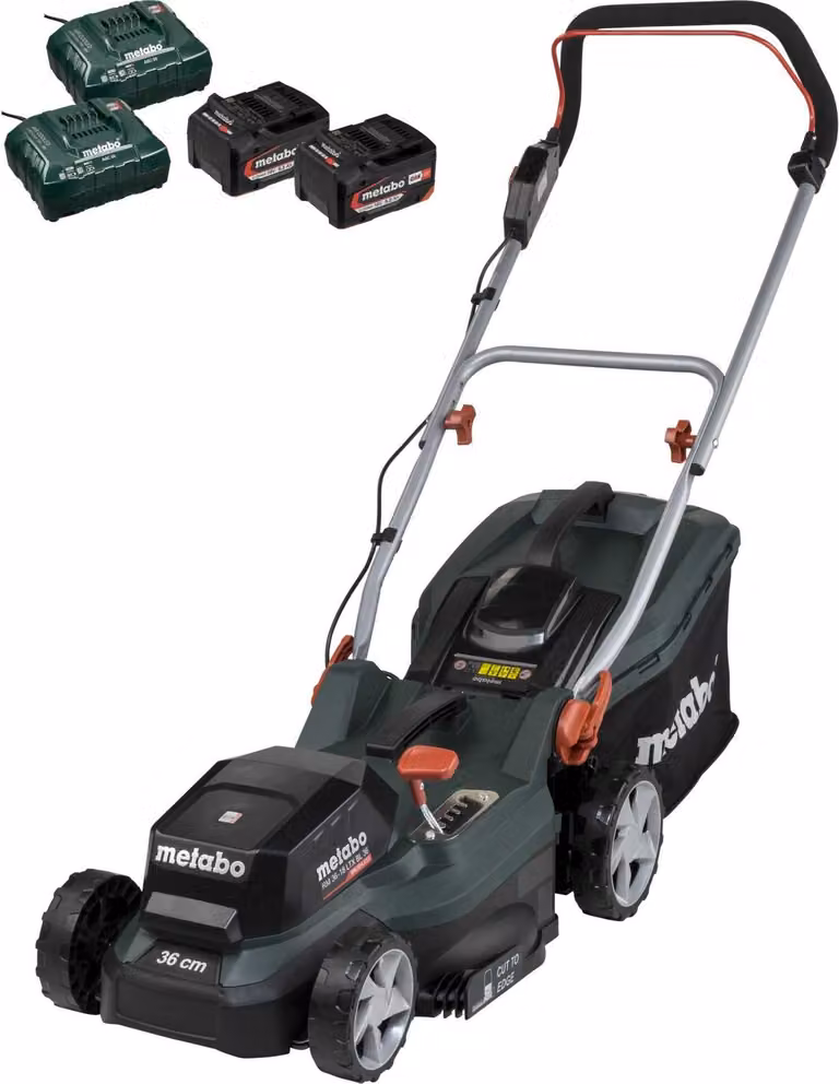 Metabo RM 36-18 LTX BL 36 - Rasaerba compatto a batteria con funzione mulching