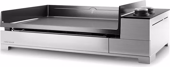Gas plancha 7000w piastra in ghisa smaltata 60x42cm Forge adour PREMIUM G60I