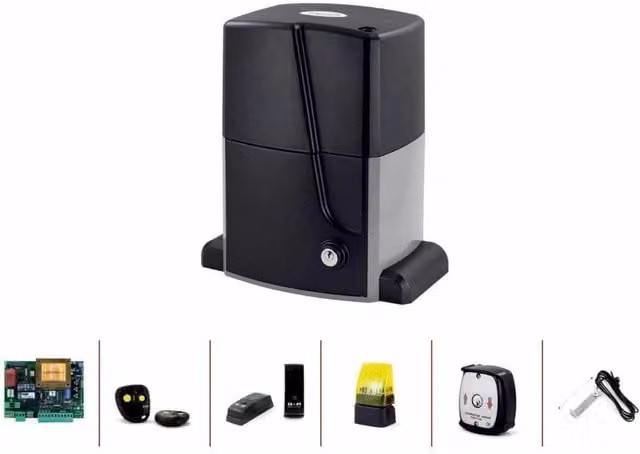 Kit per cancelli scorrevoli Norton MSC 2000 FCM nero