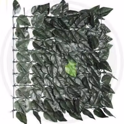 SIEPE SINTETICA A FOGLIE LAURO ASCOT SCHERMATURA TOTALE MT. 1X20