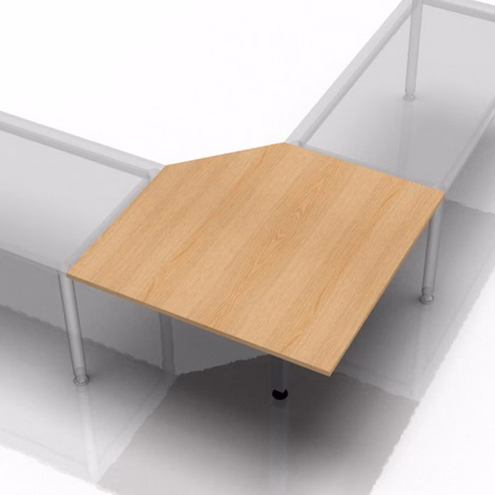 XBT12 G - Pannello trapezoidale 120x120 in rovere