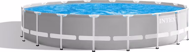 Piscina "Prism Frame" Rotonda C/Telaio Portante C/Pompa Cm.549X122H. - capacità lt.24311 - peso kg.99,7 (26732)