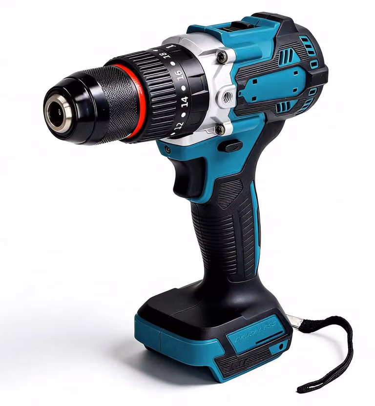 Trapano avvitatore a batteria da 18V, con coppia di 140 Nm e 2 velocità