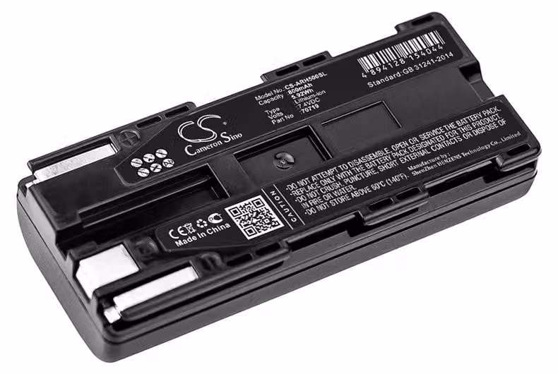 TECHTEK Batteria compatibile con [AEG] ARE H5, AREH5-1 RFID Reader sostituisce 70178