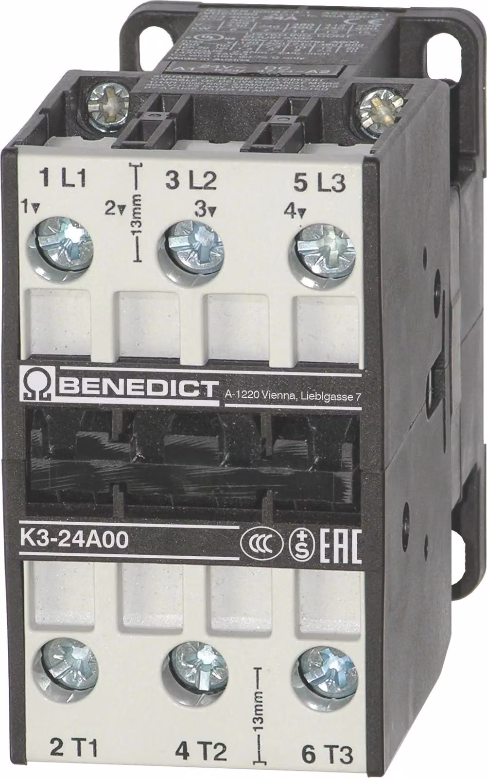 Benedict Schütz, 15 kW, 3~400 V, 220-240 V 50 Hz, 230-264 V 60 Hz, 1 pz.