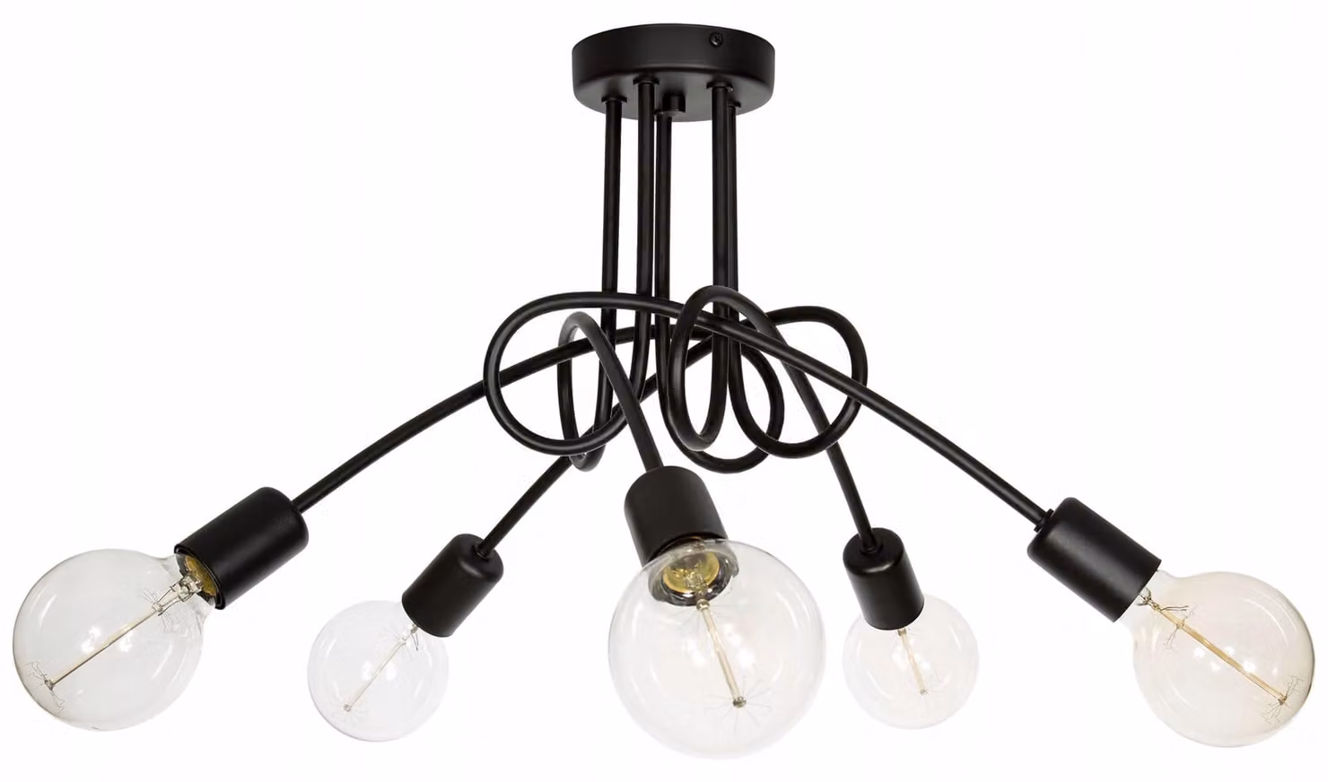 Lampada da soffitto Diamond Loft Edison Retro