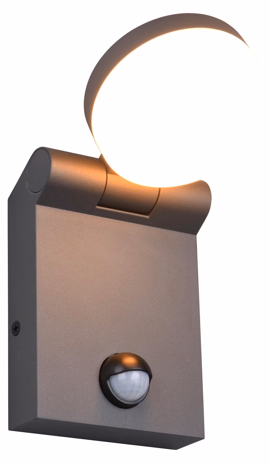 Lampada da parete esterna orientabile con sensore integrato LED 10W ADOUR Trio