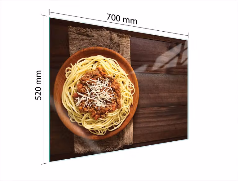 Piastra Protettiva In Vetro Per Il Cuore 70X52 Alimentazione
