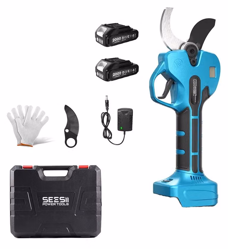 Tagliabordi, motore brushless, display LCD, con 2 batterie da 2.0Ah
