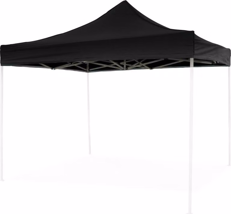 Telo tetto Nero 3X3 impermeabile per ricambio gazebo richiudibile EG49483