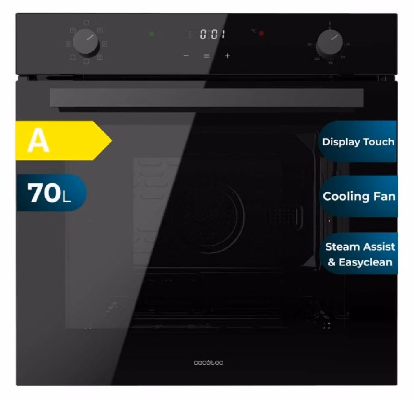CECOTEC 04732 - Bolero Hexa M226001 Glass Black A