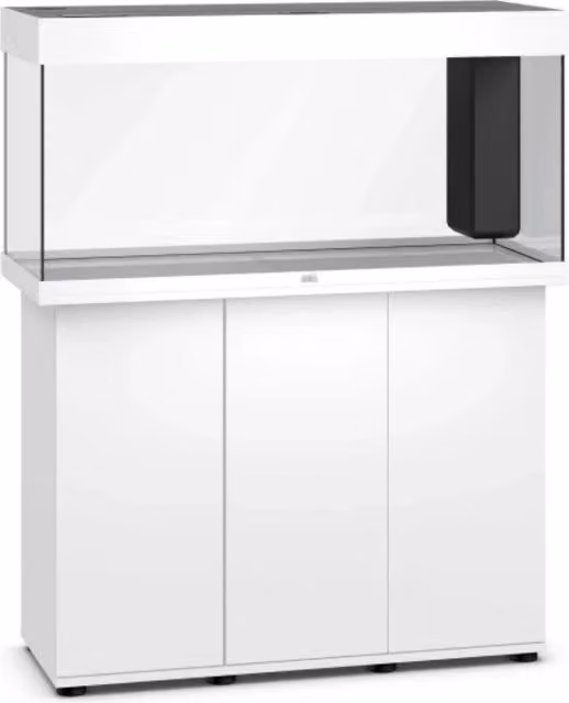 Acquista l'acquario Juwel Rio 180 LED di colore bianco, con dimensioni L: 101 cm, P: 41 cm, H: 50 cm, senza supporto