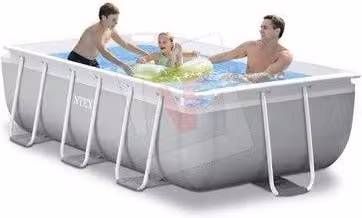 PISCINE PISCINA CON TELAIO RETTANGOLARE INTEX FRAME CM.300x175x80H