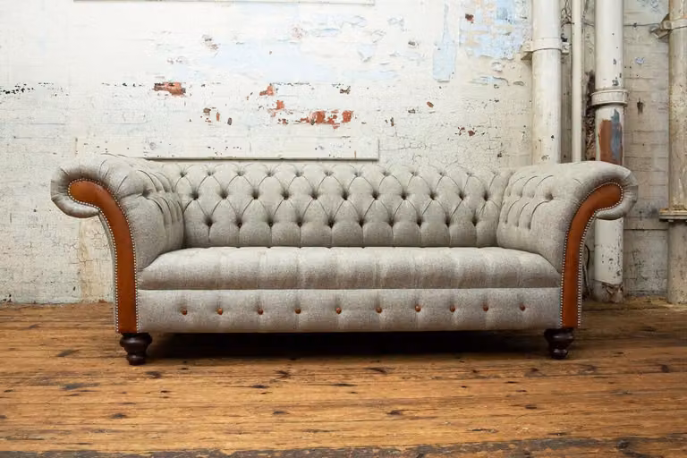 Dreisitzer Couch Polster Design Sofa Moderne 3er Sitz Sofas Zimmer Möbel 225cm