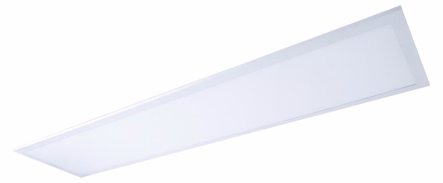 Plafoniera LED, pannello, telecomando, dimmerabile, CCT, L 119,5 cm