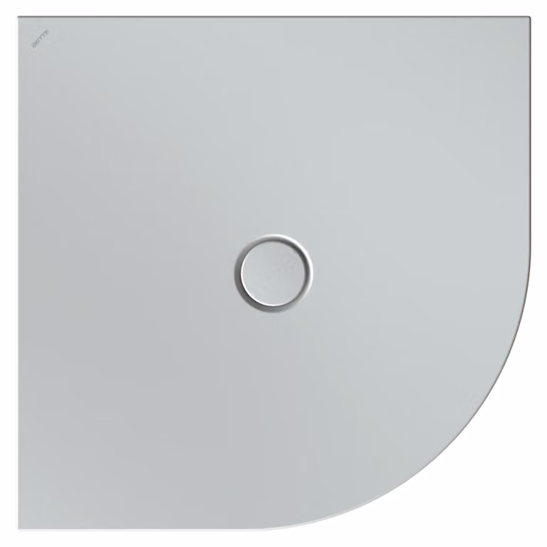 BetteFloor Corner receveurs de douche quart de cercle avec BetteGlasur Plus, 900x900mm, 5421-002PLUS, 5421-002PLUS