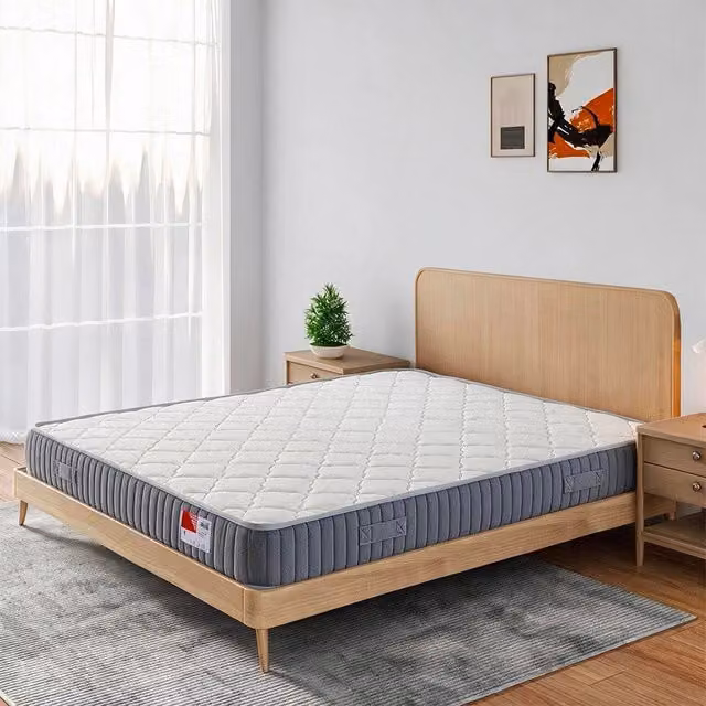 Materasso francese Silver con tessuto antibatterico e comfort foam, L/P/H: 140 x 200 x 16 cm