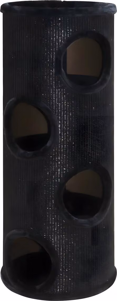 Fusto tiragraffi "DASHA III" nero Ø 38 x 98 cm