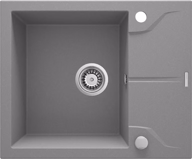 1-bowl granite sink with drainer