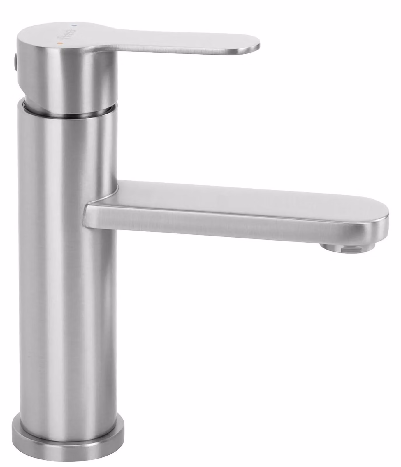 Rubinetto Del Lavabo Rea Arcos Basso Nichel Spazzolato